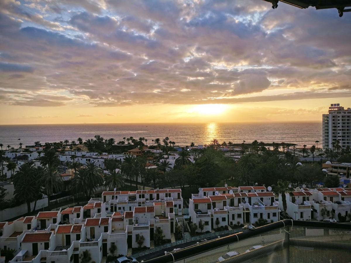 Cozy Ocean And La Gomera View Appartment Playa de las Américas Eksteriør billede