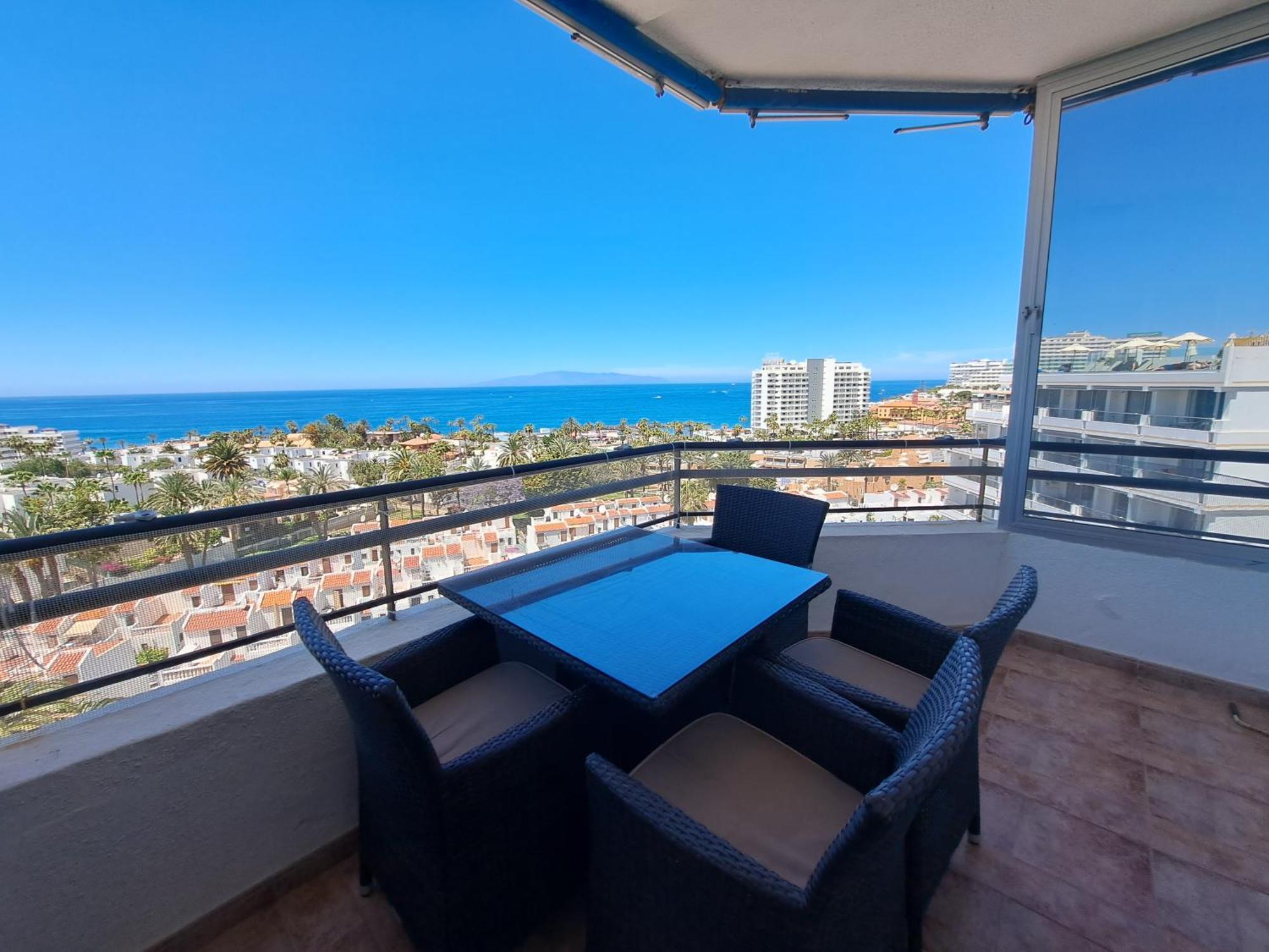 Cozy Ocean And La Gomera View Appartment Playa de las Américas Eksteriør billede